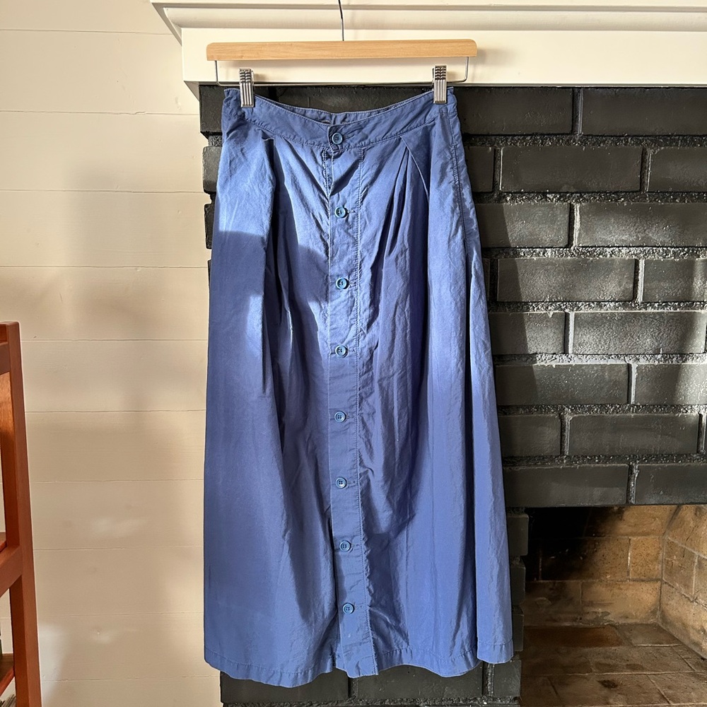 FWK Engineered Garments midi tuck skirt